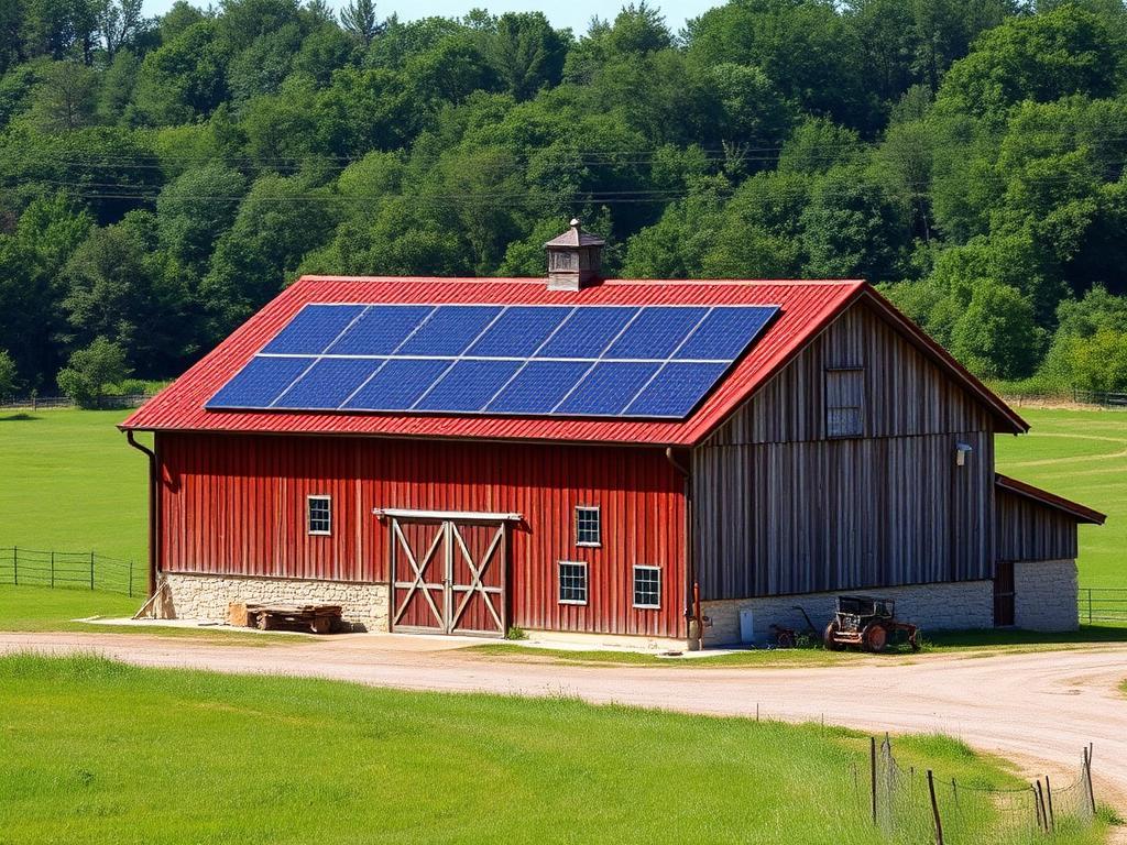 Bâtiments agricoles solaires