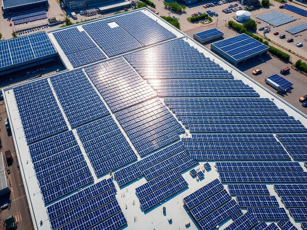 Toitures industrielles grande puissance