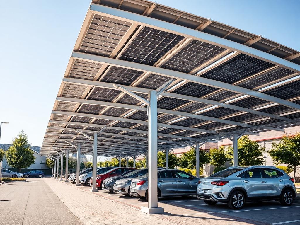 Ombrières photovoltaïques